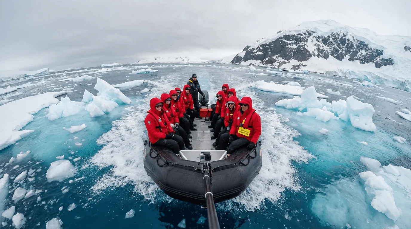 Northern lights from the ship