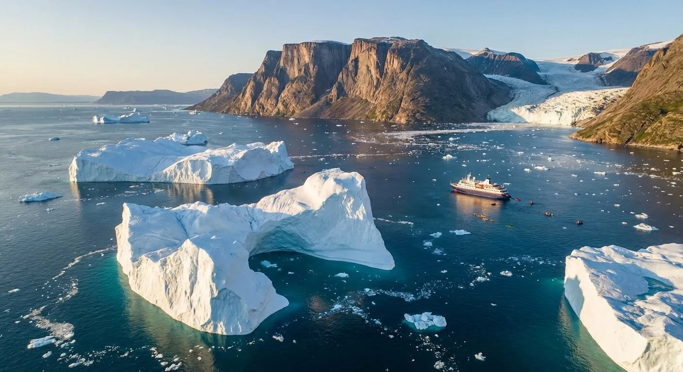 Greenland icebergs