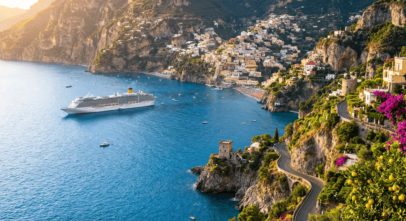 Italian Riviera icebergs