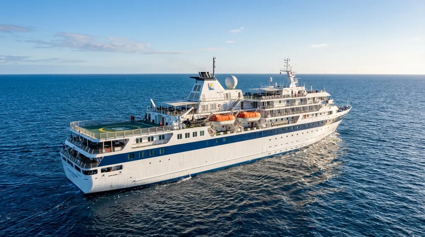 MS Polar Explorer at sea