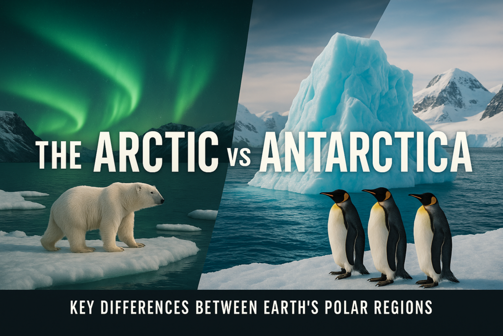 The Arctic vs Antarctica: Key Differences Between Earth's Polar Regions